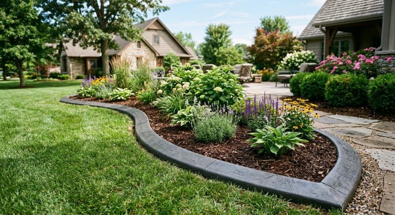Flowerbed Curbing Installation in Citrus County, FL