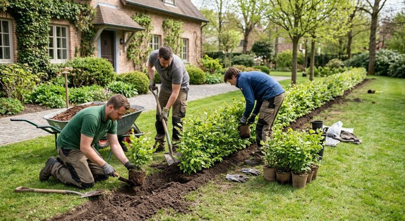 Hedge Planting in Ventura County, CA
