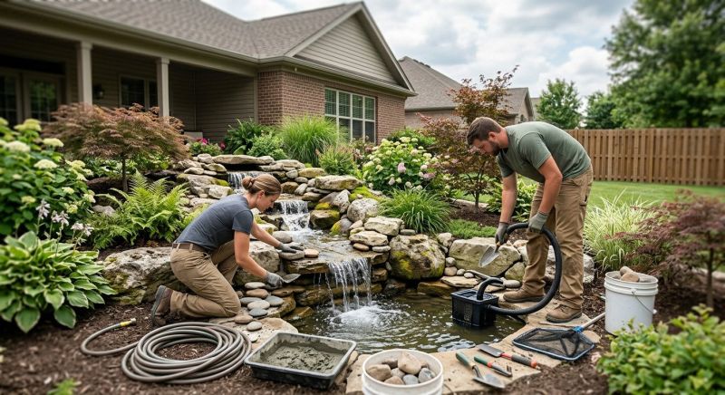 Patio Fountain Installation in Honolulu, HI