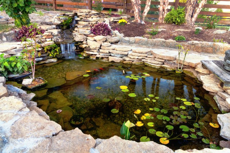 Pond Waterfall Installation in Honolulu, HI